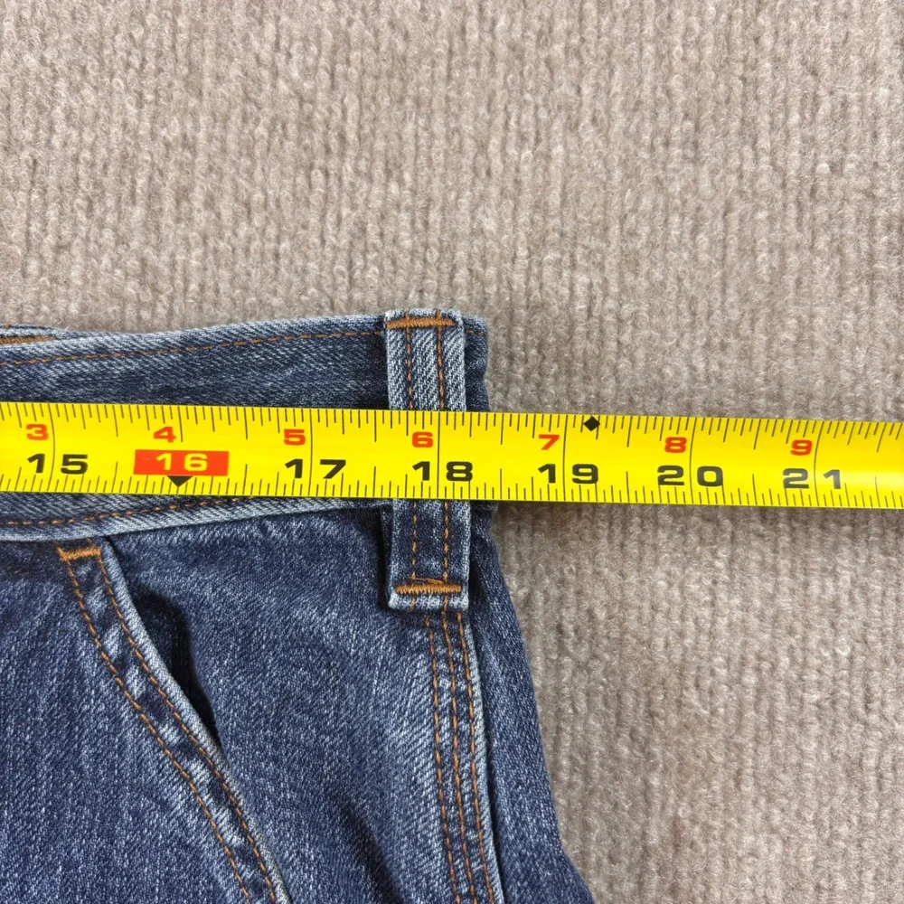 Carhartt Loose Fit Carpenter Jeans Blue Denim BD4941-M Mens 36x32 - Picture 7 of 10
